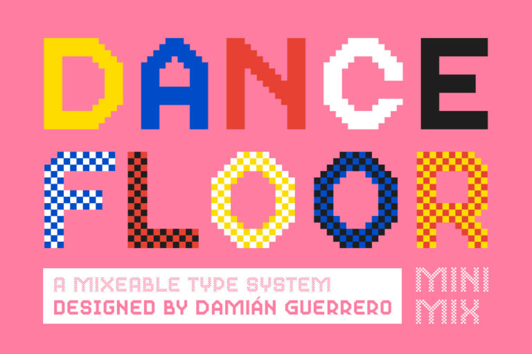 Dance Floor Mini Mix Font Free Download