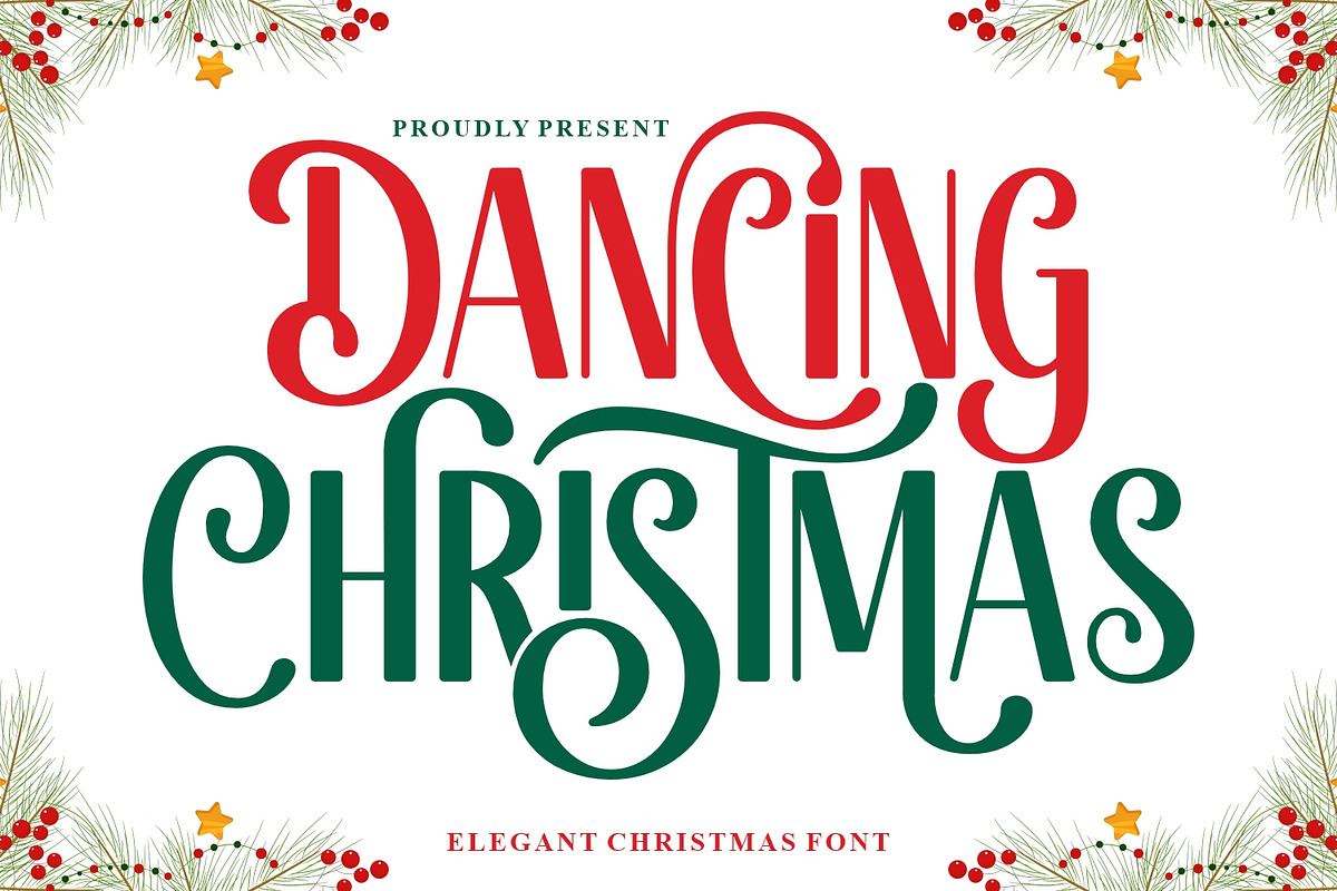 Dancing Christmas - Christmas Font Free Download Free Download