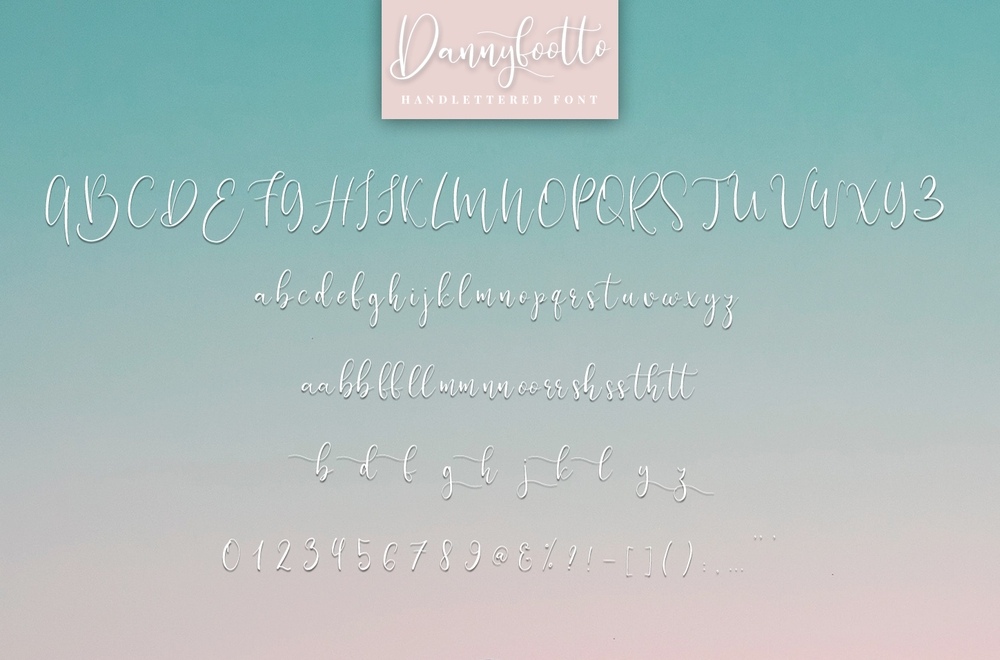 Dannyfootto Font Free Download