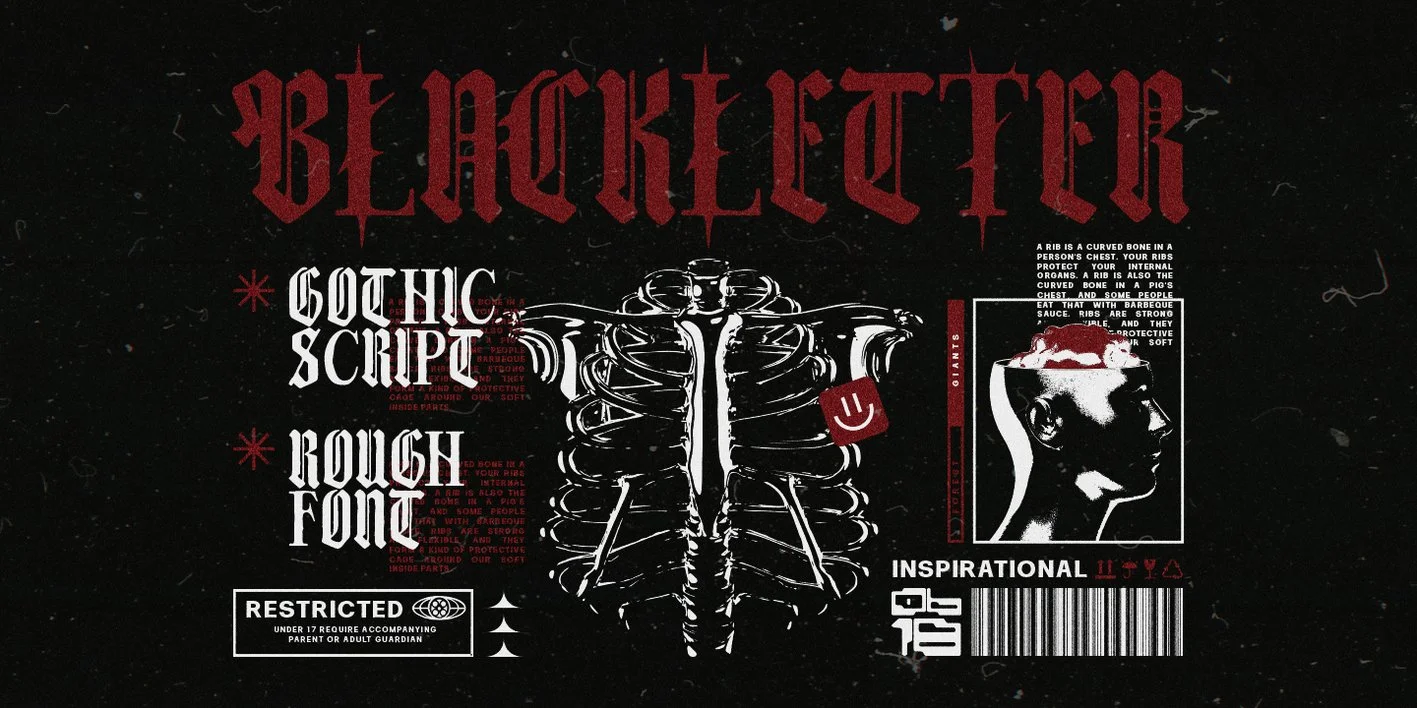Dark Brutal Font