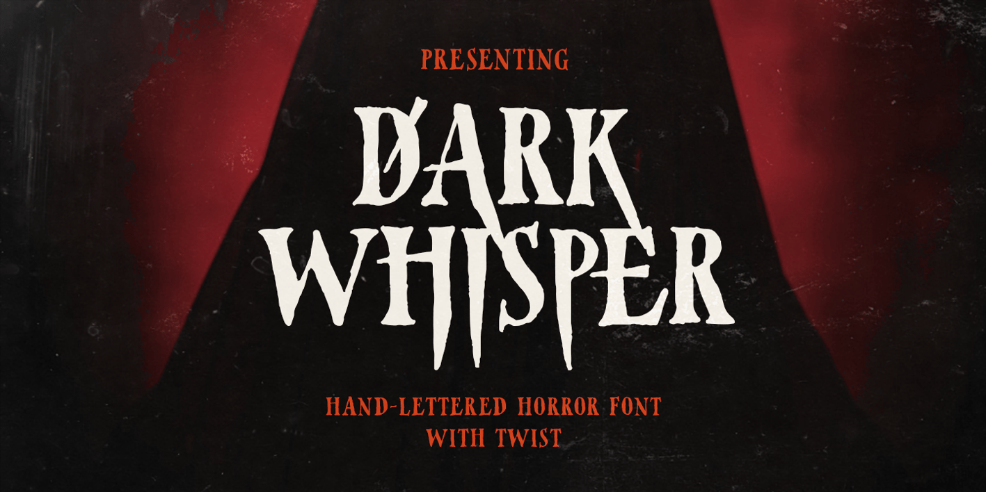 Dark Whisper Font Free Download