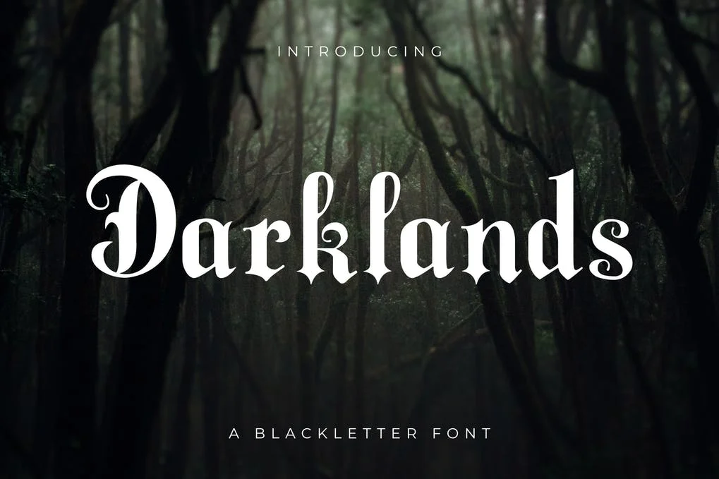 Darklands – A Blackletter Font Free Download