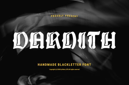 Darnith – Handmade Blackletter Font