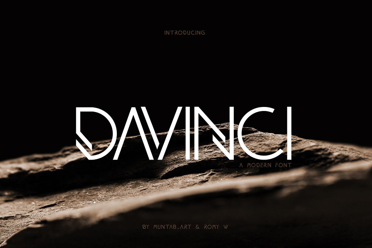 DAVINCI FONTS | MODERN SANS Free Download Free Download