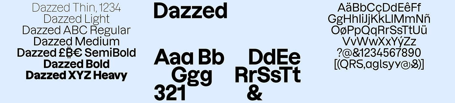 Dazzed Font Free Download