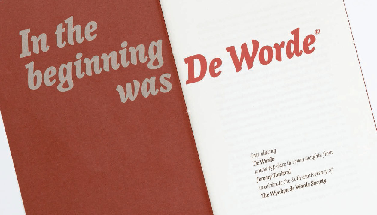 De Worde Font Free Download