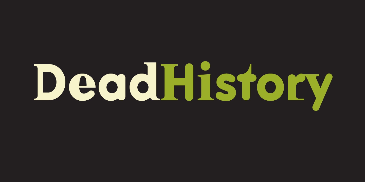 Dead History Font Free Download