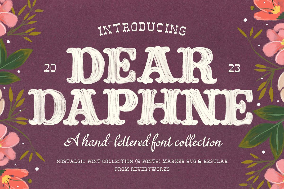 Dear Daphne Font Collection Free Download Free Download