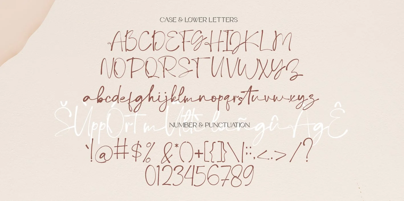 Debora Celina Script Font