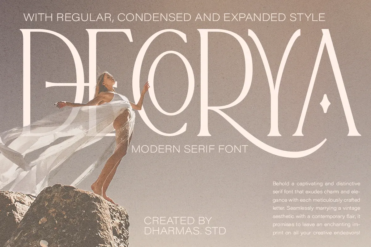 Decorya - 3 Font Modern Free Download Free Download