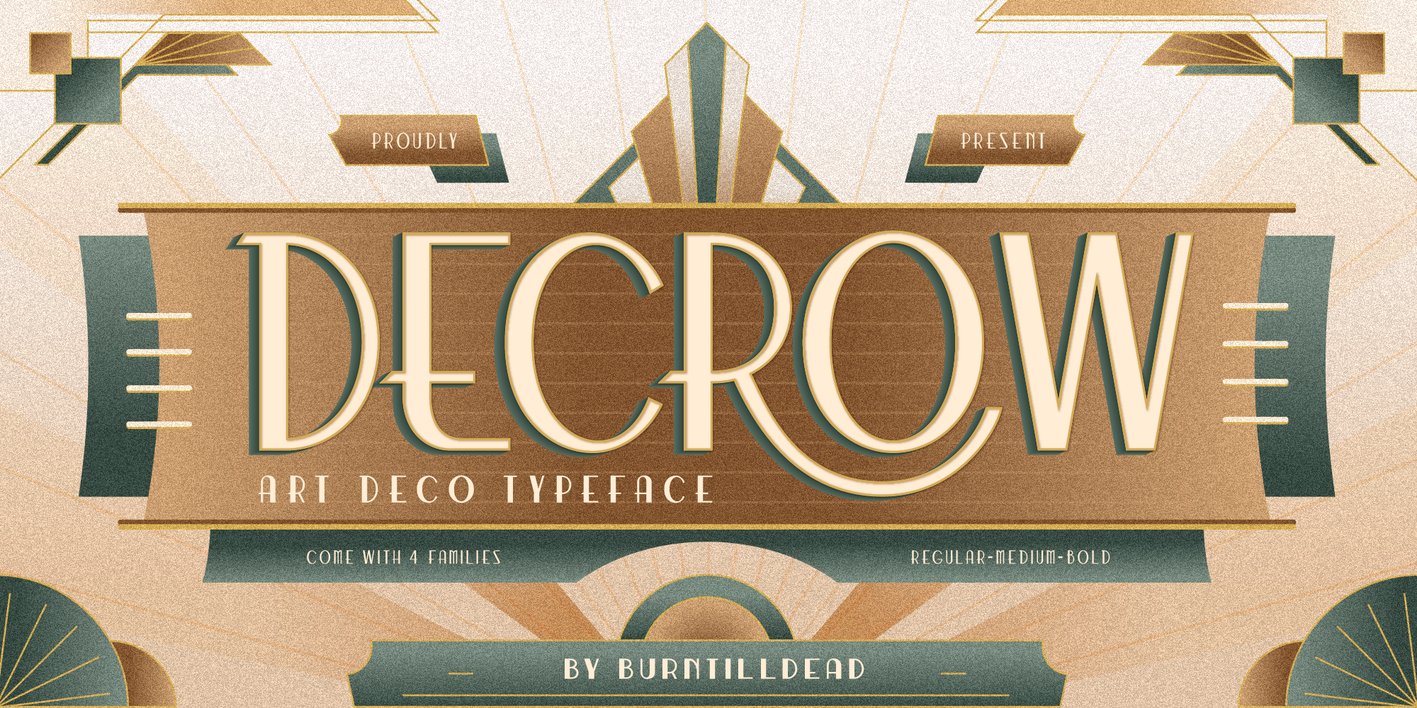 Decrow Font Free Download