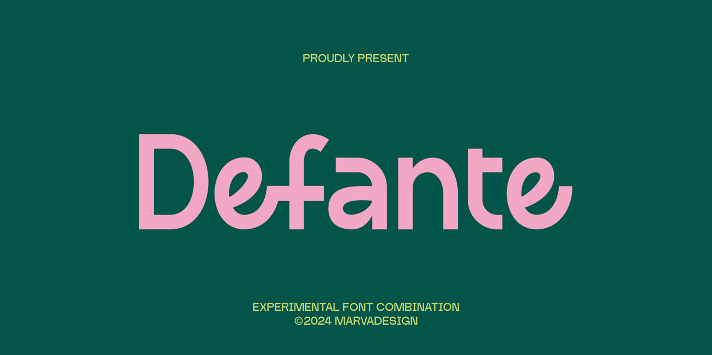 Defante Font Free Download