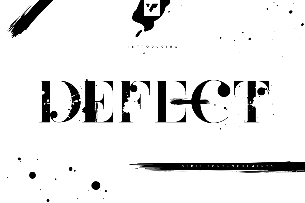 Defect - Creative Serif Font Free Download Free Download