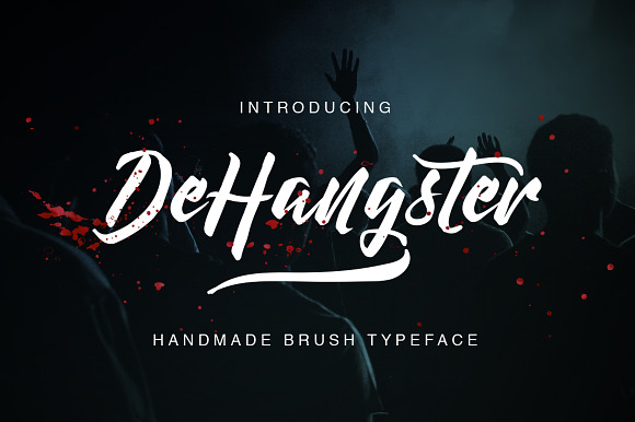 DeHangster Typeface Font Free Download