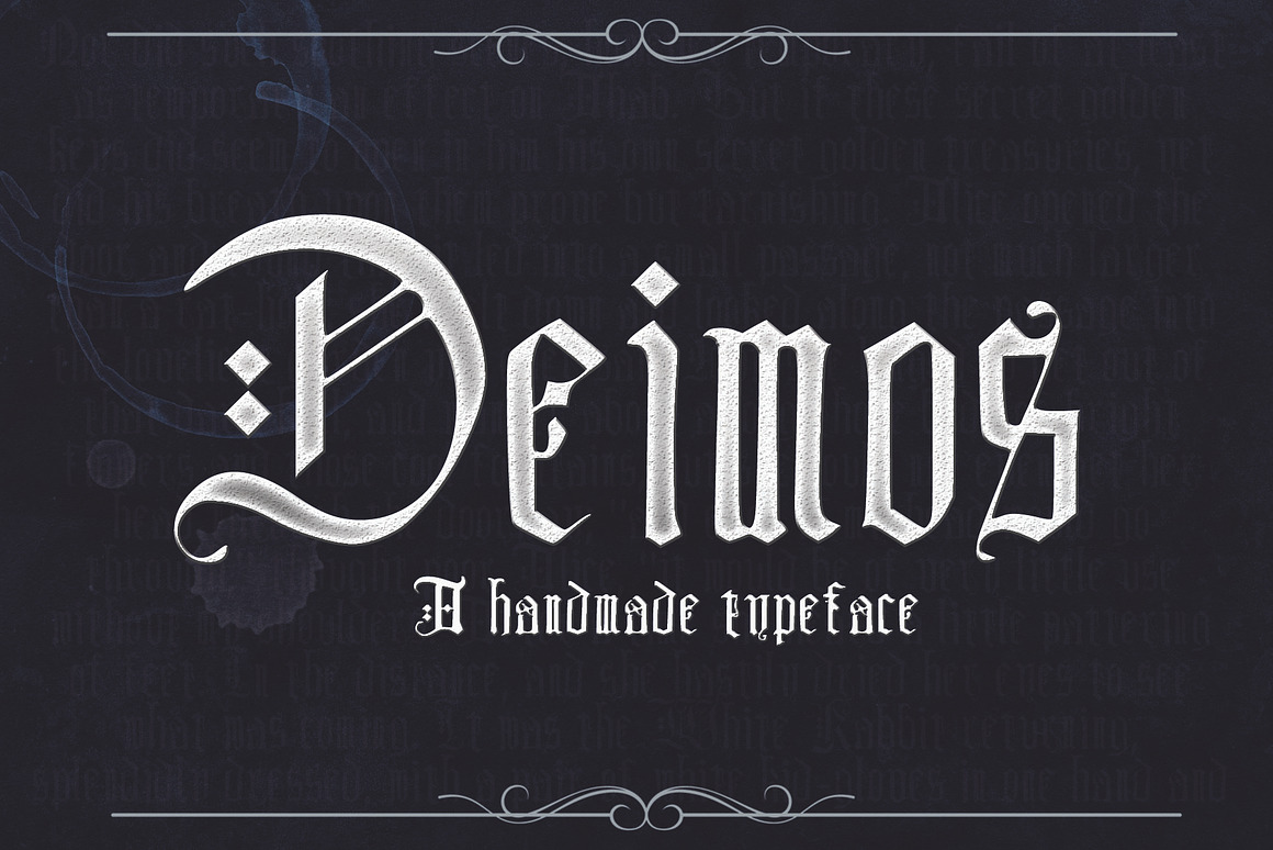 DEIMOS, a Blackletter Typeface Free Download