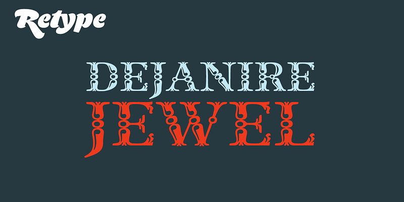 Dejanire Jewel Font Free Download Free Download