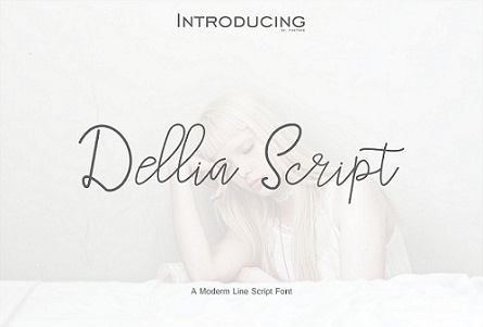 Dellia Font Free Download