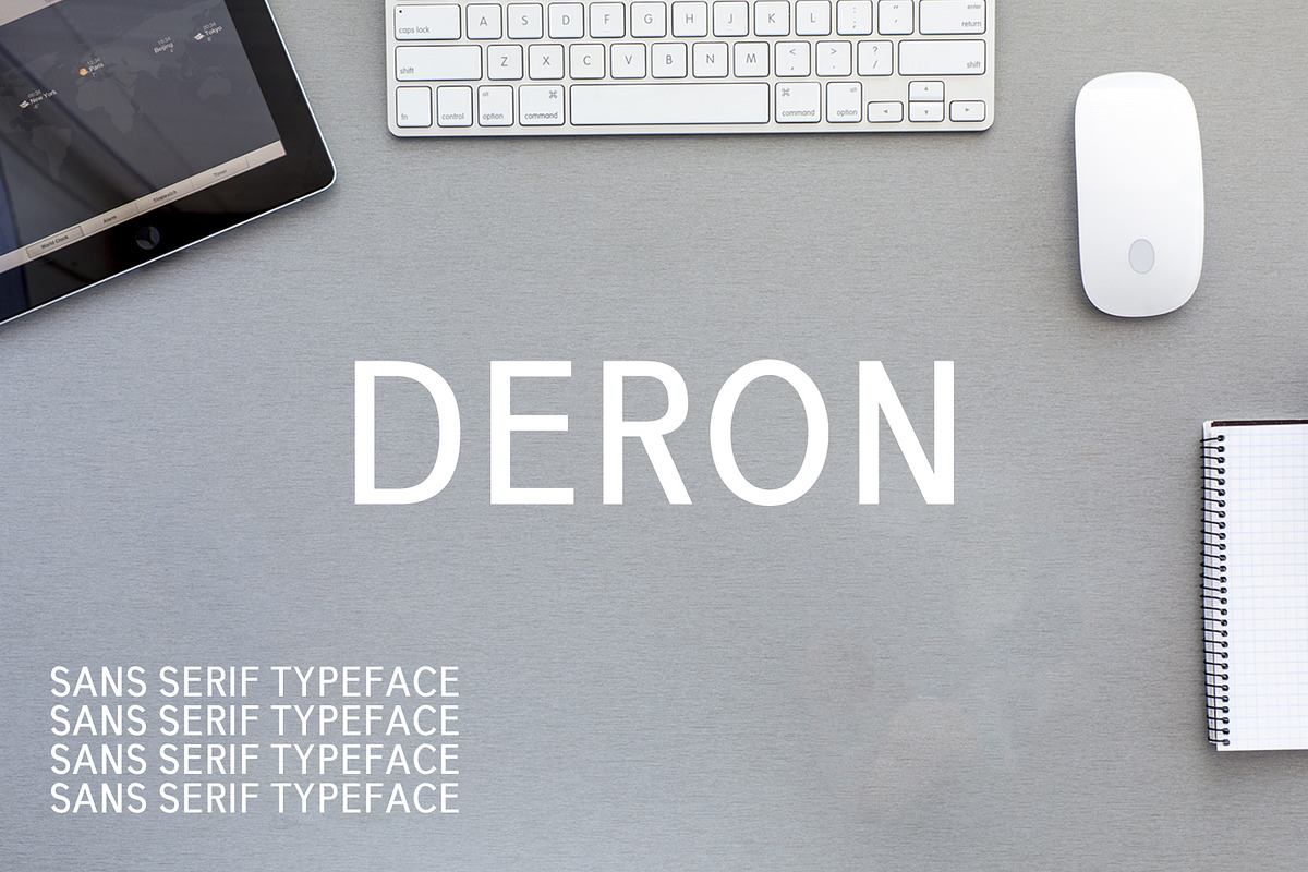 Deron Sans Serif Font Family Pack Free Download Free Download