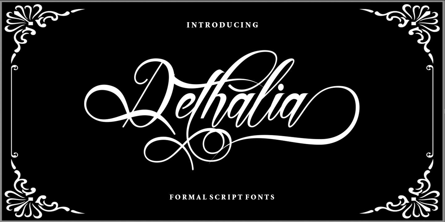 Dethalia Font Free Download