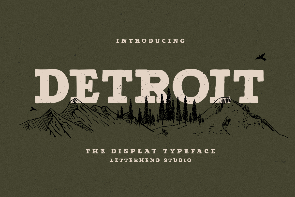 Detroit Font Free Download