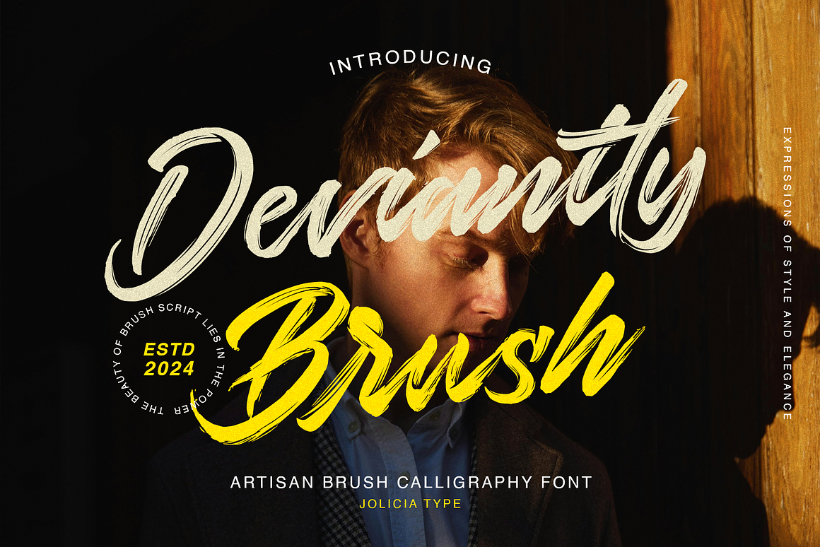 Deviantly Brush | Brush Script Font Free Download