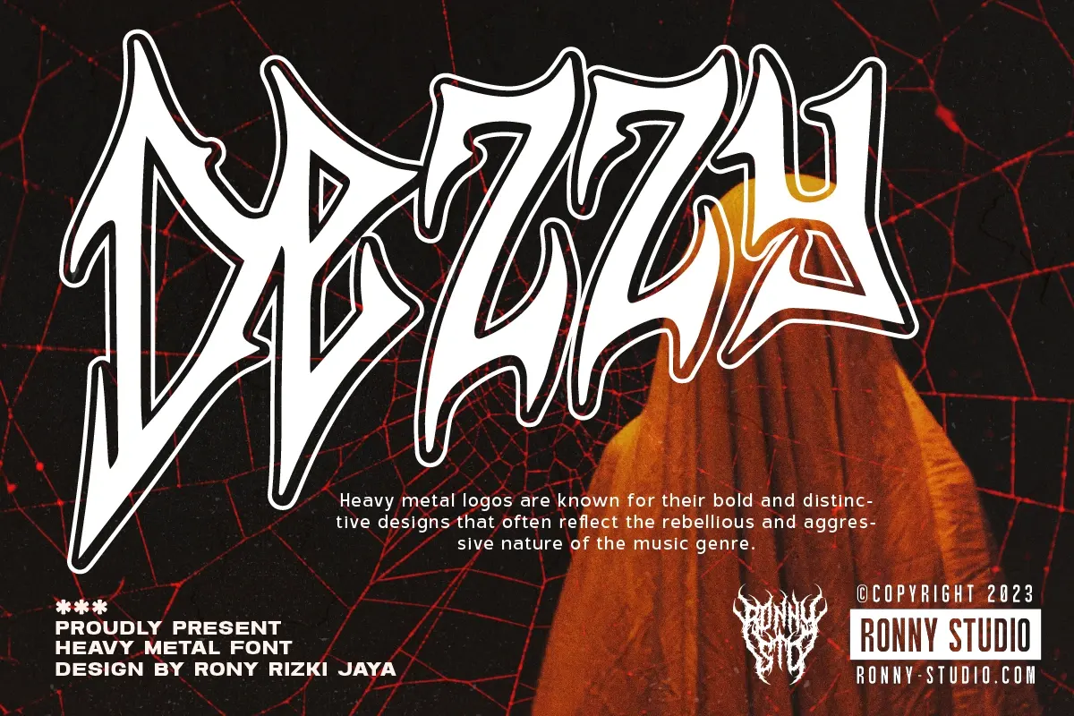 Dezzy Heavy Metal Font Free Download Free Download