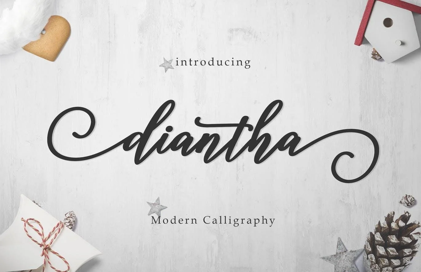 Diantha Script Font Free Downlaod Free Download
