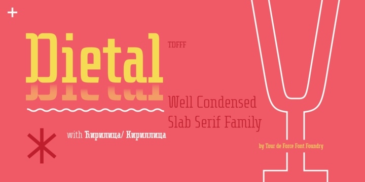 Dietal & Dietal Sharp Font Free Download