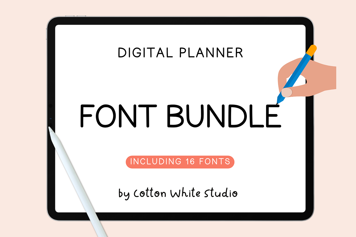 Digital Planner Font Bundle Free Download Free Download