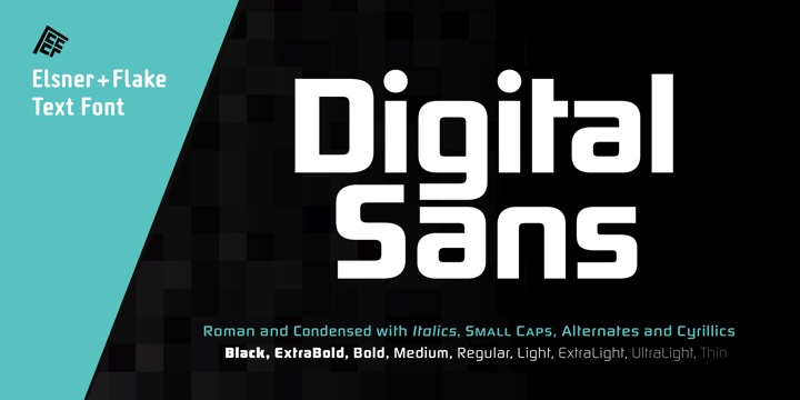 Digital Sans Now Font Free Download