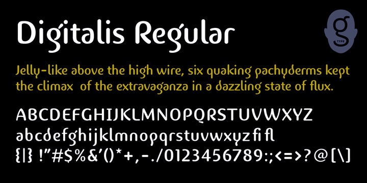 Digitalis Font Free Download