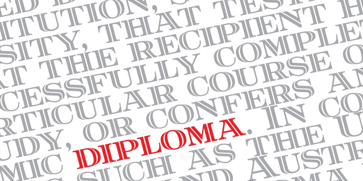 Diploma Font Free Download