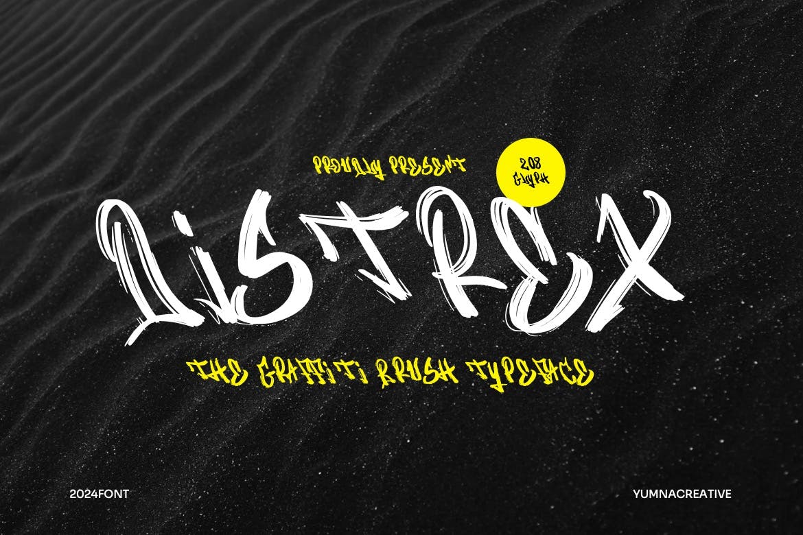 Distrex - Graffiti Urban Font Free Download