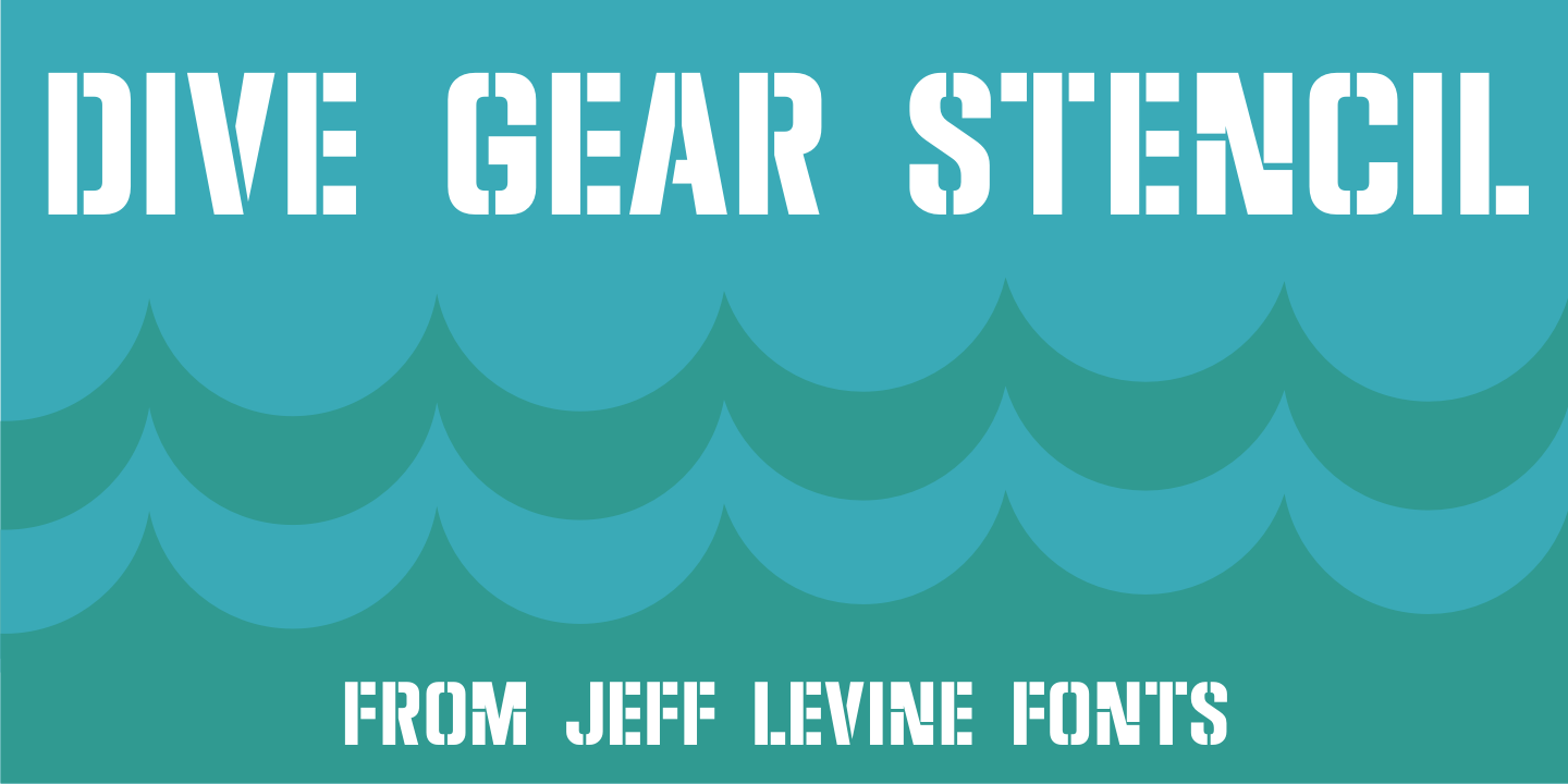 Dive Gear Stencil JNL Free Download Free Download