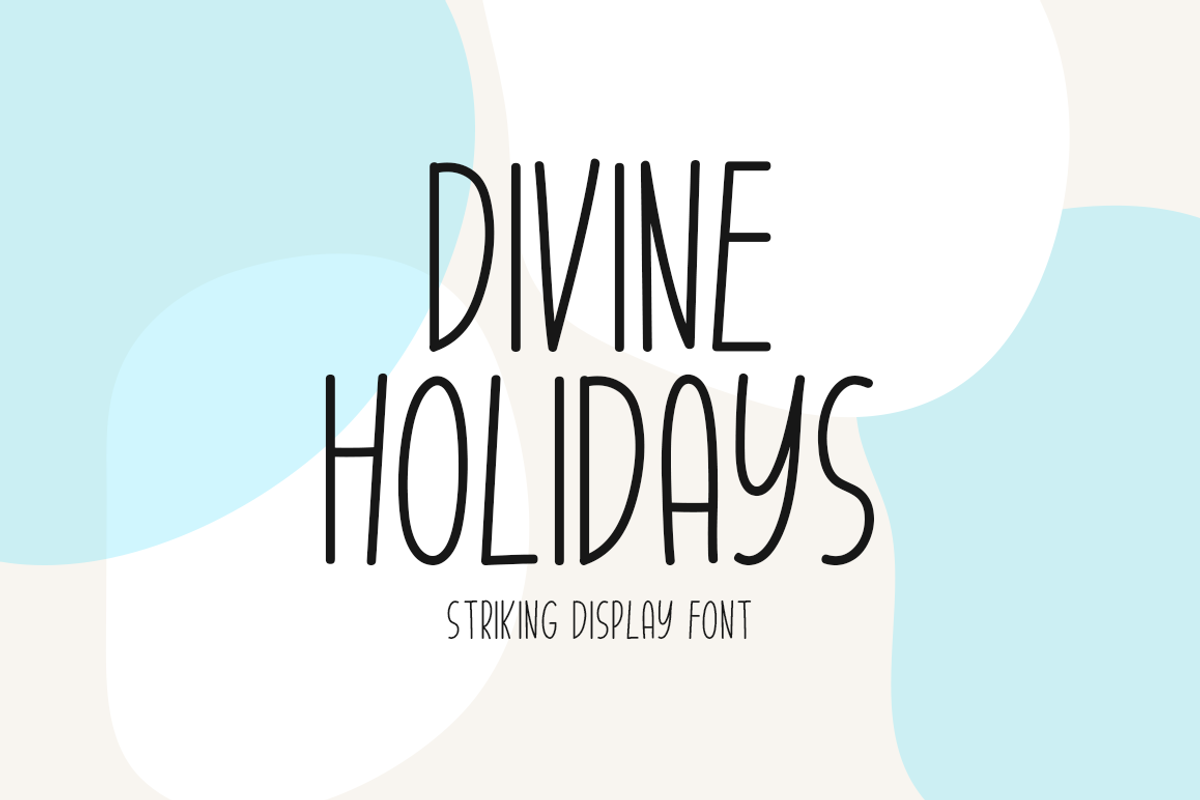 Divine Holidays Typeface Free Download Free Download