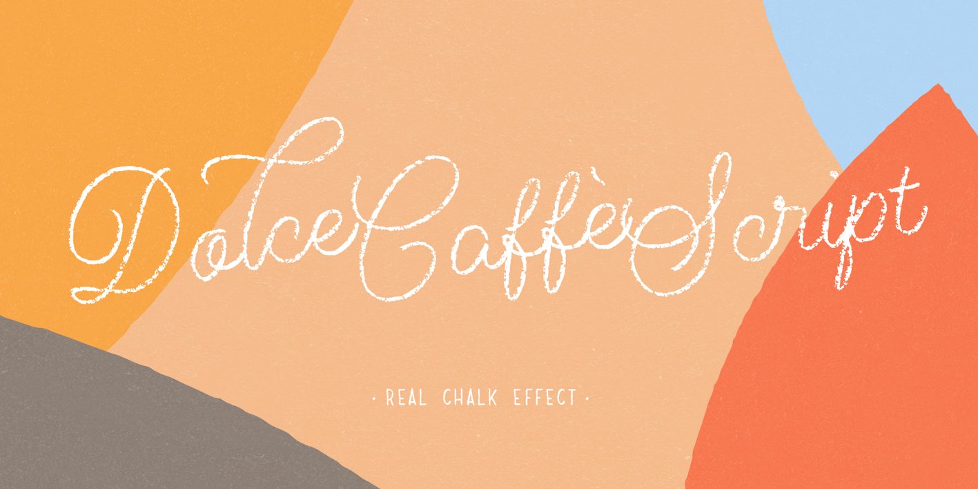 Dolce Caffe Chalk Font Free Download