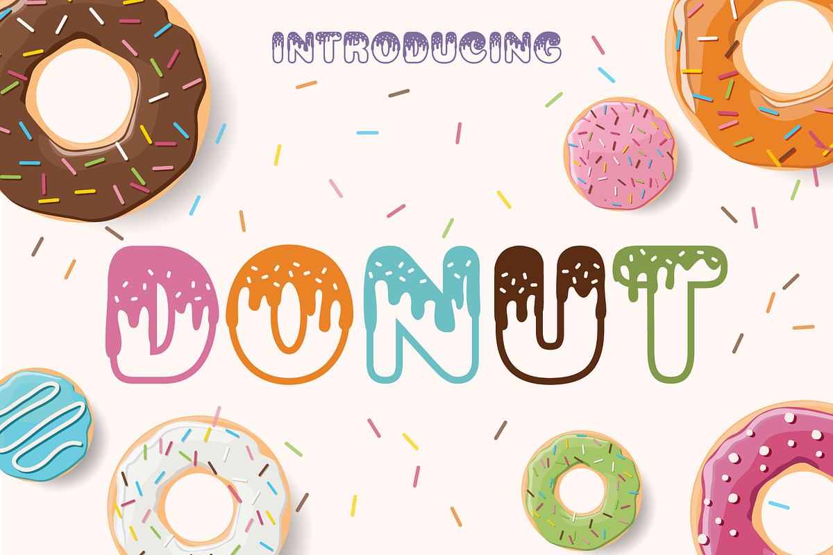 Donut Fonts Free Download Free Download