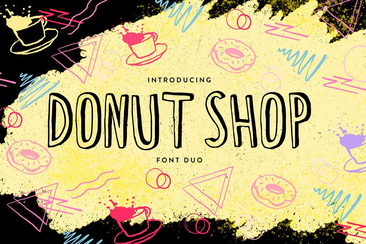 Donut Shop Font Duo Free Download Free Download