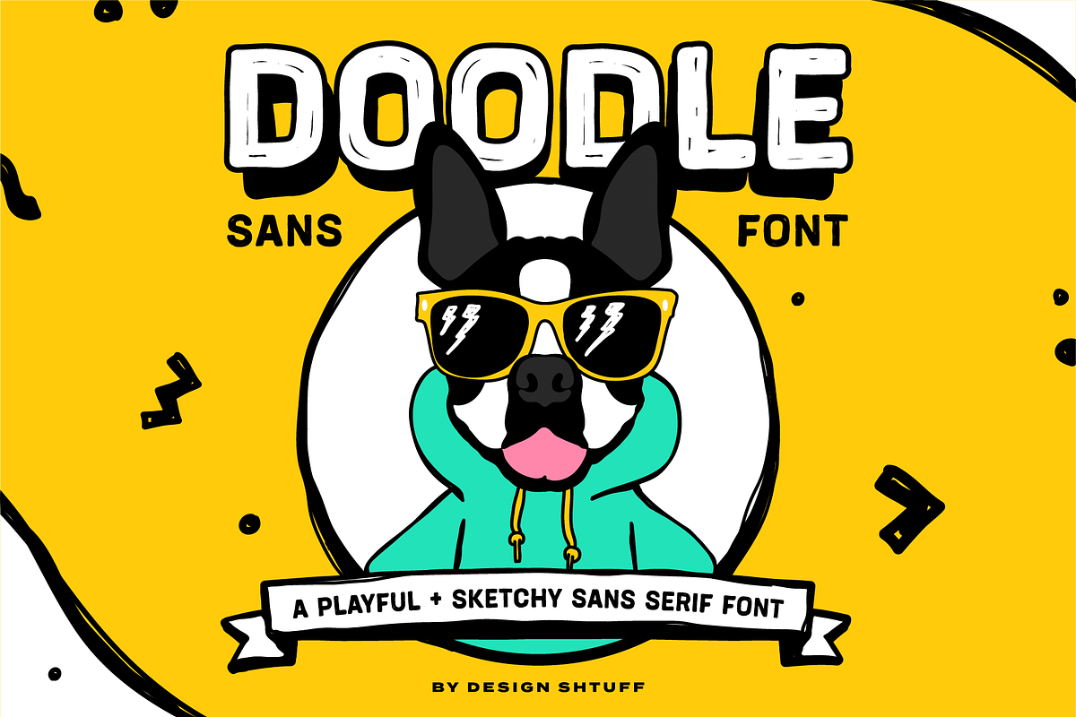 DOODLE SANS FONT + EXTRA GRAPHICS Free Download Free Download