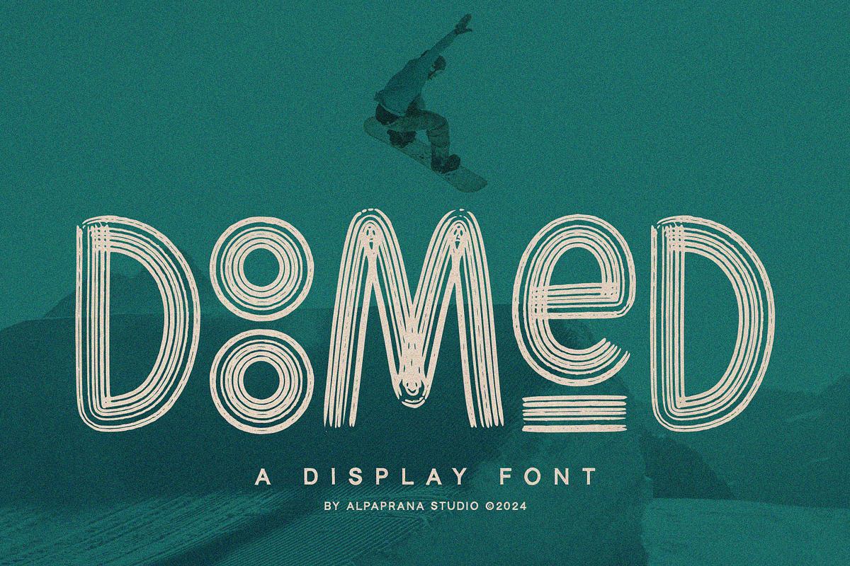 Doomed - Brush Font Free Download Free Download