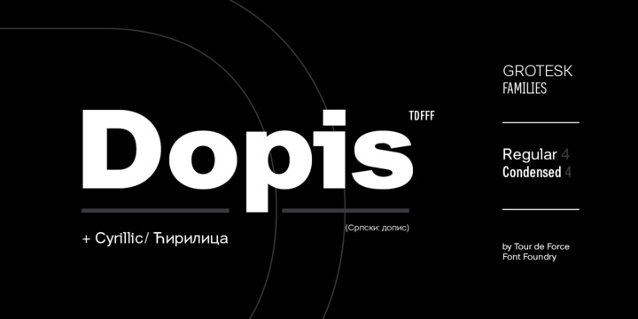 Dopis Font Free Download