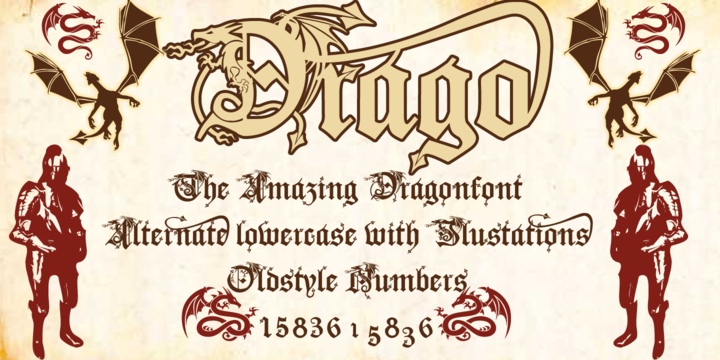 Drago Font Free Download