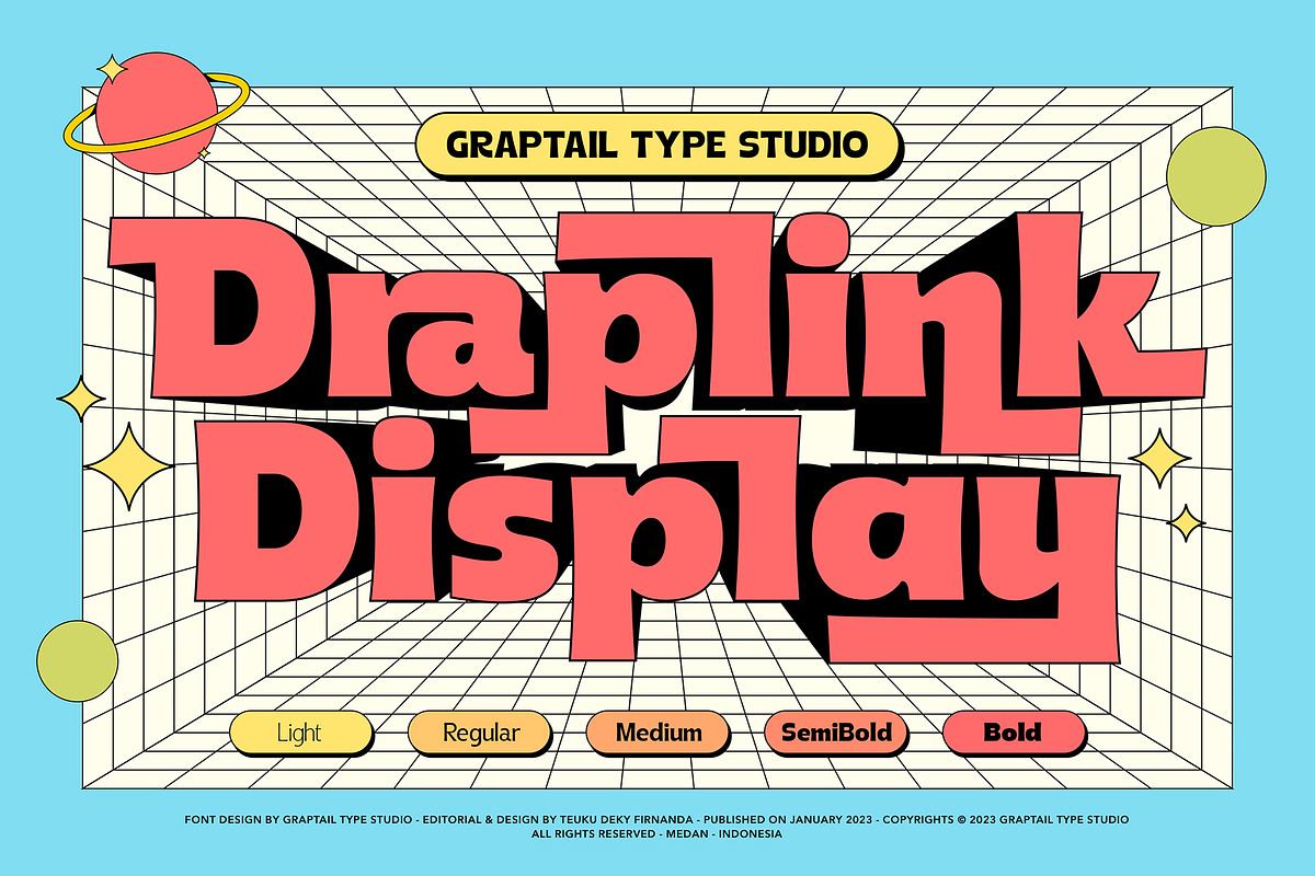 Draplink - Display Fonts Free Download Free Download