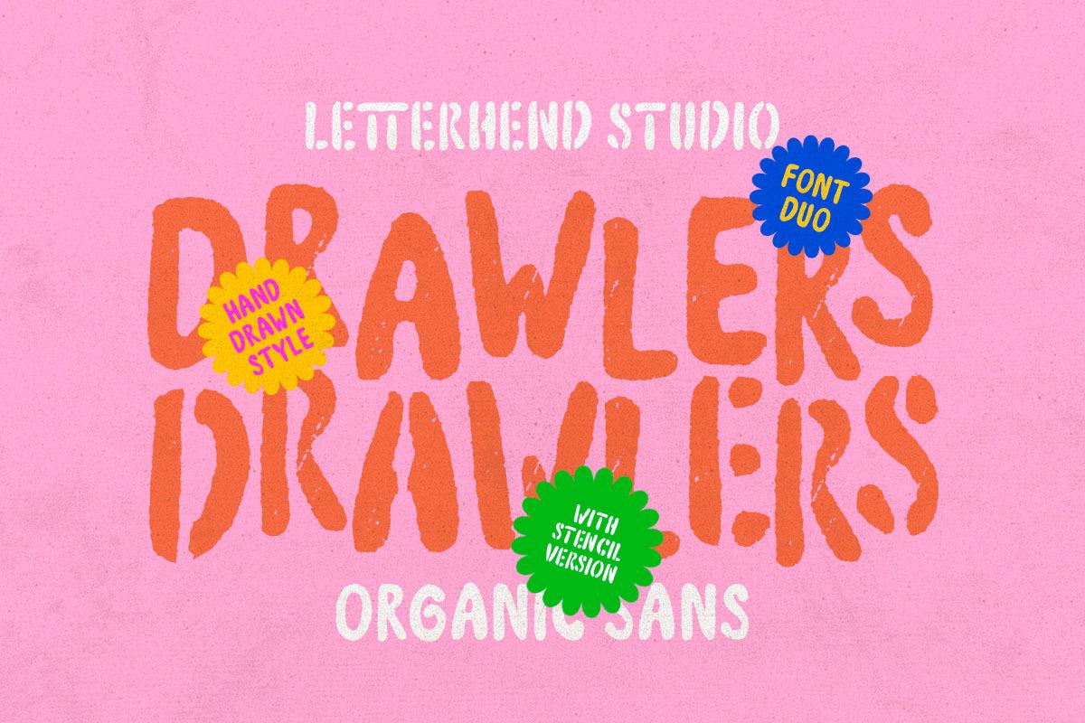 Drawlers - Organic Sans Free Download Free Download