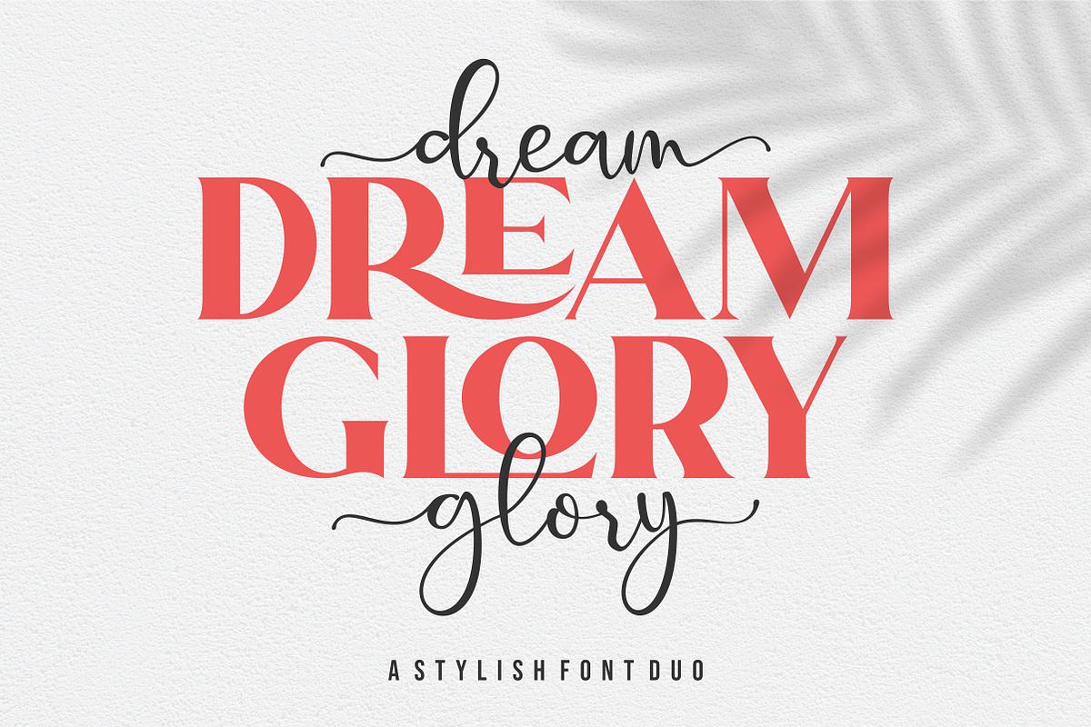 Dream Glory | A Stylish Font Duo Free Download Free Download