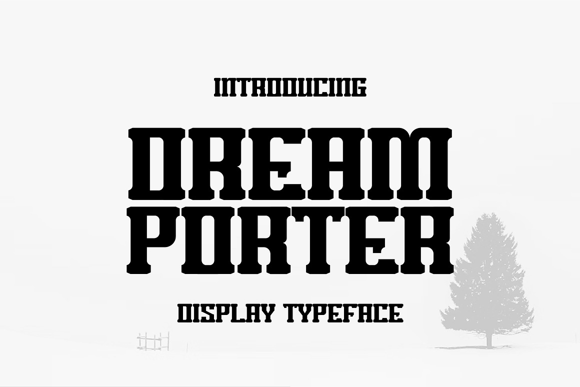 Dream Porter Bold Display Font Free Download