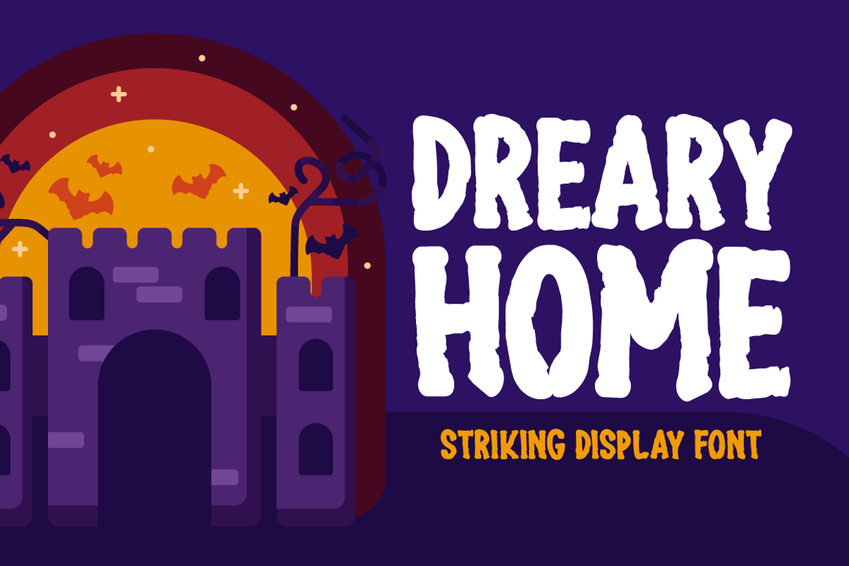 Dreary Home Typeface Free Download Free Download