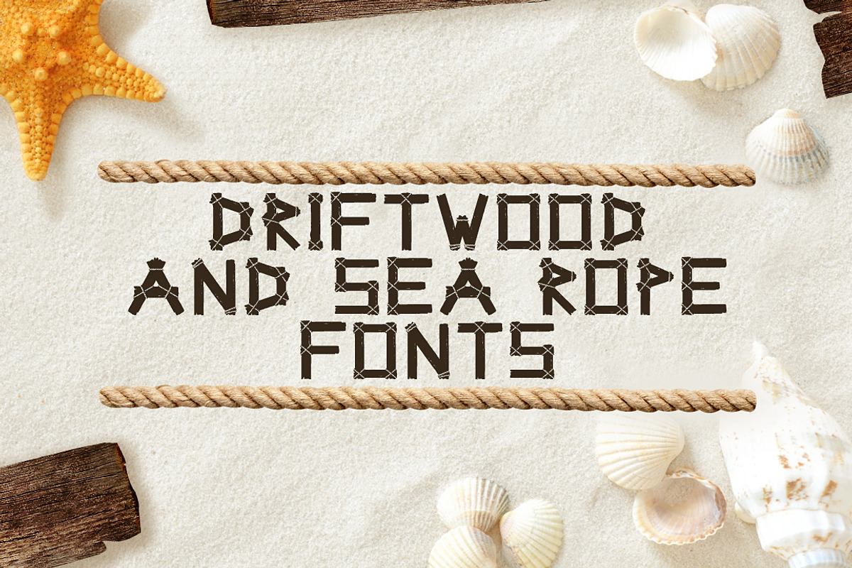 Driftwood & Sea Rope fonts Free Download Free Download