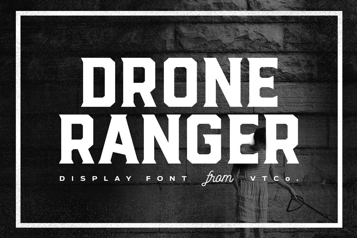 Drone Ranger Display Font Free Download Free Download