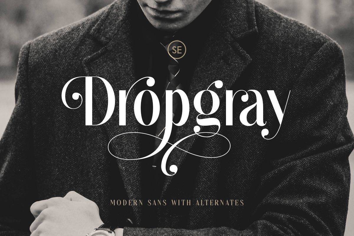 Dropgray - A Stylish Sans Free Download Free Download